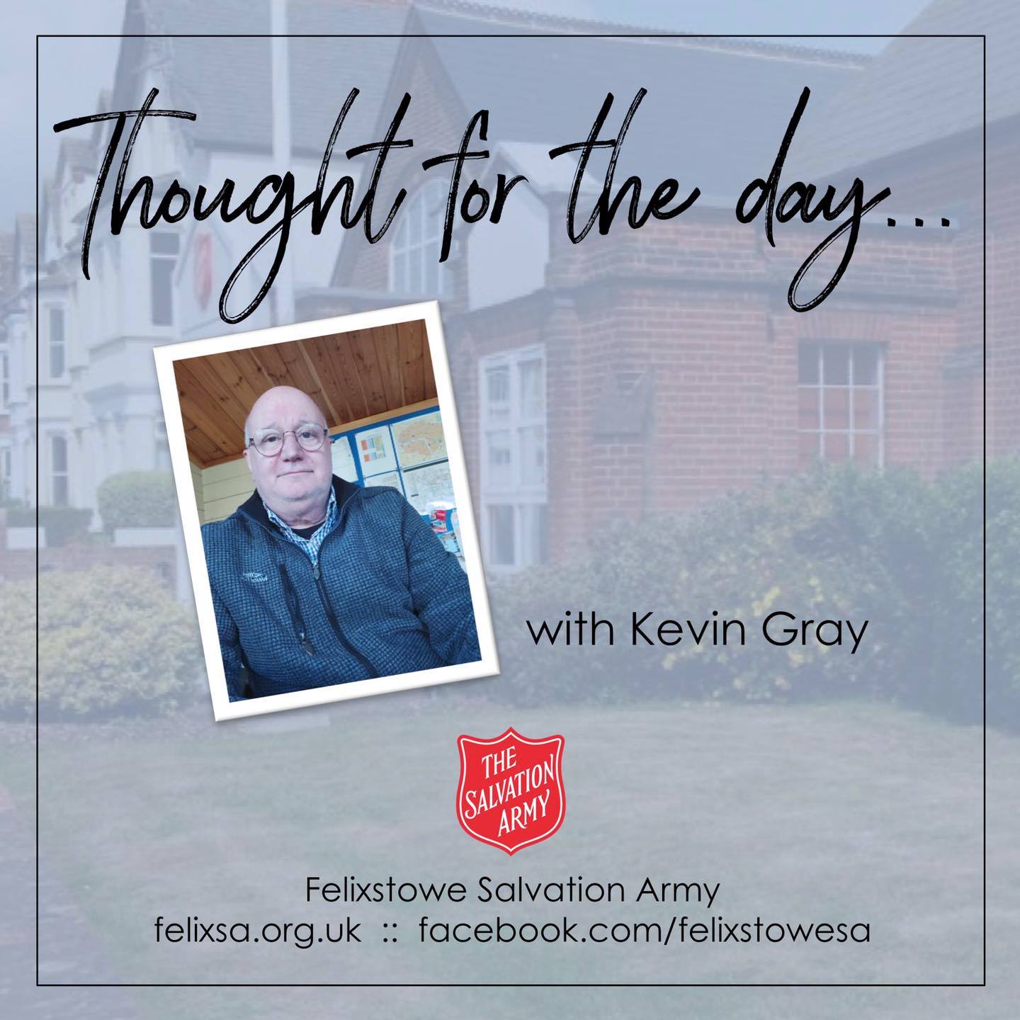 Thought for the Day with Kevin Gray