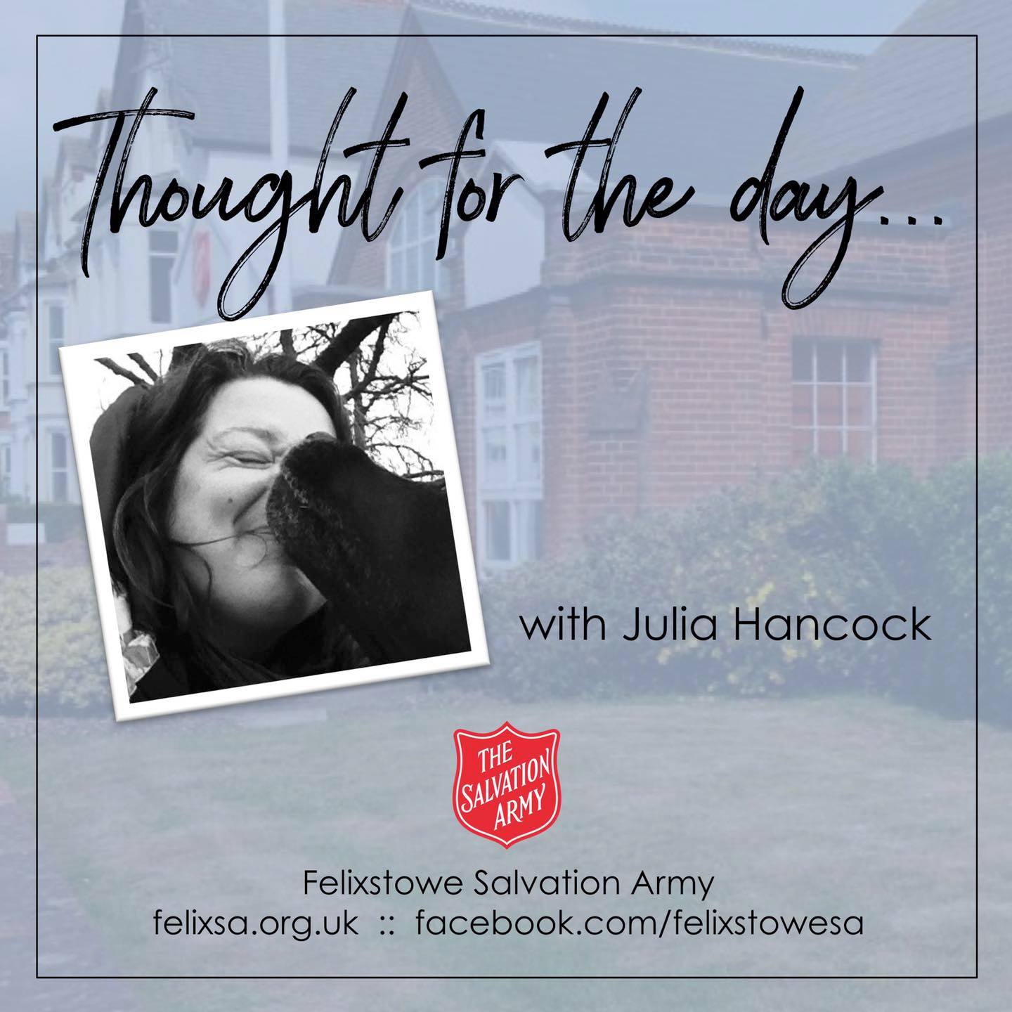 Thought for the Day with Julia Hancock