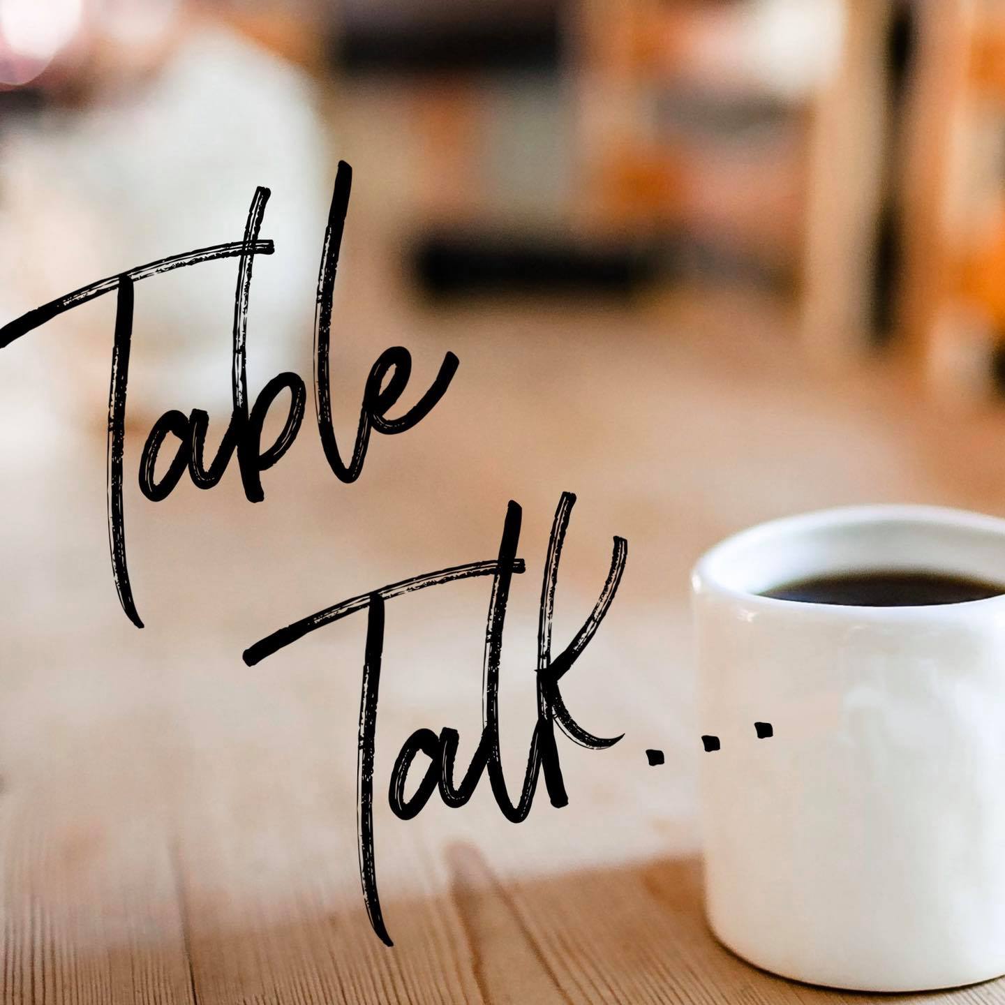 Thought for the Day – Chat across the table with Mark, Emma, Simon & Annette