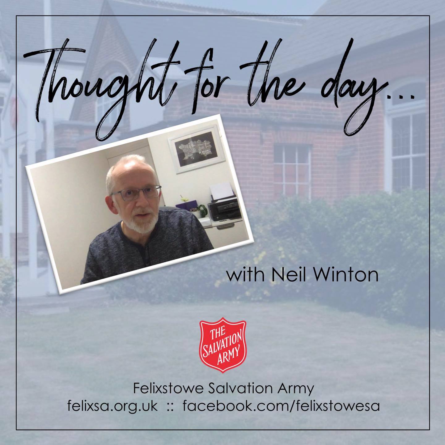 Thought for the Day with Neil Winton