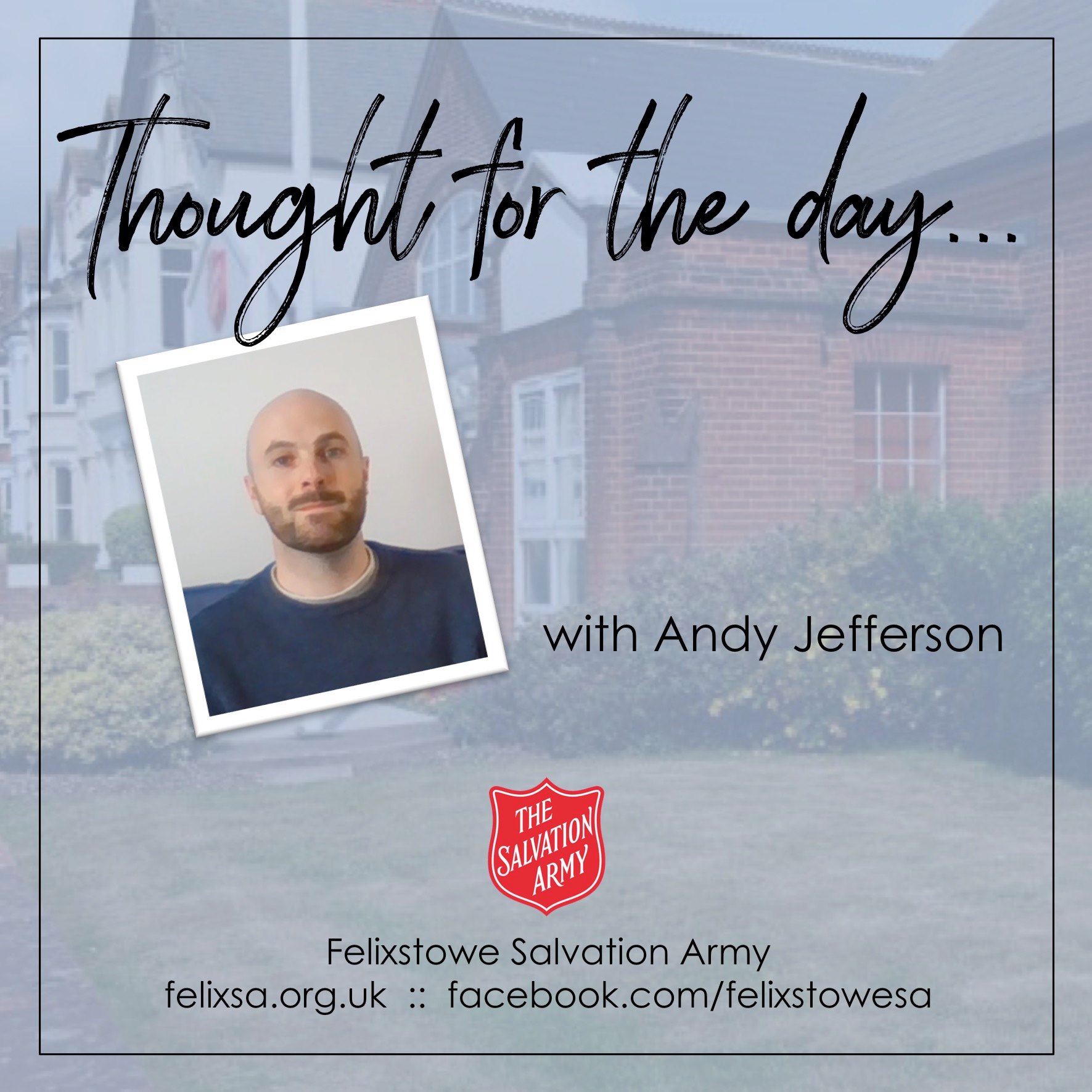 Thought for the Day with Andy Jefferson