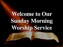 Sunday Morning Service – November 5th 2023